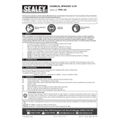 Sealey TP01.V2 Sprayer manual cover