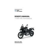 BMW F 850 GS Adventure 2022 Motorcycle manual cover