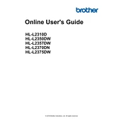 Brother HL-L2370DN manual cover