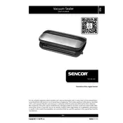 Sencor SVS 4010SS Vacuum Sealer manual cover