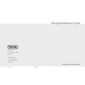 Viking SD100T Drawer manual cover