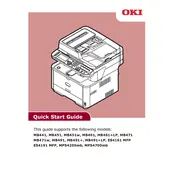 Oki ES4161 MFP Printer