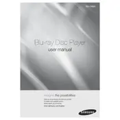 Samsung BD-C6800 Series Blu-ray Player manual cover