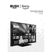 Bush DLED43UHDSFIRE 9511208 TV manual cover