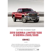 GMC Sierra 2500 2019 manual cover