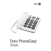 Doro PhoneEasy 331ph Phone manual cover