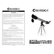 Barska Starwatcher 70060 AE11124 Telescope manual cover