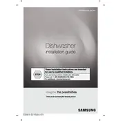 Samsung DW80M2020US Dishwasher manual cover