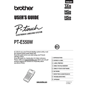 Brother P-touch PT-E550W