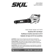 Skil BL4714B-00 Blower manual cover