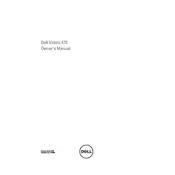 Dell Vostro 470 Desktop manual cover