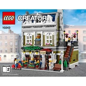 LEGO 10243-2 Construction Set manual cover