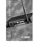 Peavey PCX-U302 Receiver manual cover