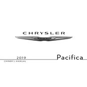 Chrysler Pacifica 2019 Minivan manual cover