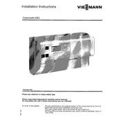 Viessmann Dekamatik-HK2 Control Unit manual cover