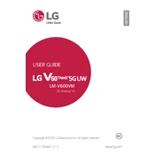 LG V60 ThinQ 5G UW LM-V600VM LMV600VMLAVRZCB Phone manual cover