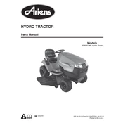 Ariens 936 Series 936057 Tractor manual cover