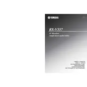 Yamaha RX-V357 Receiver manual cover