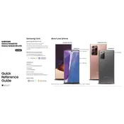Samsung Galaxy Note20 5G Unlocked SM-N981UZRAXAA Phone manual cover