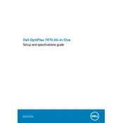 Dell OptiPlex 7470 Desktop manual cover