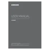 Samsung MU800D UN82MU800DFXZA TV manual cover