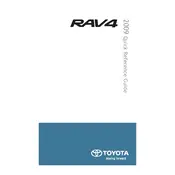 Toyota RAV4 2009 SUV manual cover