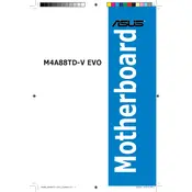 ASUS M4A88TD-V EVO Motherboard manual cover