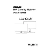 ASUS TUF Gaming VG27AQGL1A ZAKU II EDITION Monitor manual cover