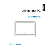 ASUS EeeTop PC ET2011E Computer manual cover