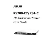 ASUS RS700-E7-RS4-C Server manual cover