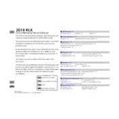 Acura RLX 2014 Sedan