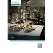 Siemens iQ700 EX975LVV1E Hob manual cover