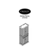 Crosley CF3103 Pantry manual cover