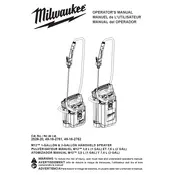 Milwaukee M12 49-16-2761 Sprayer manual cover