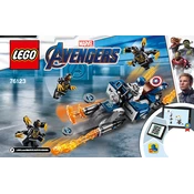 LEGO Avengers 76123 Construction Set manual cover