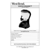 West Bend L5776B CL400BG Hot Drink Maker manual cover