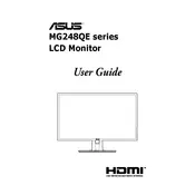 ASUS MG248QE Monitor manual cover