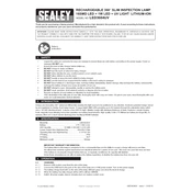 Sealey LED3604UV Inspection Lamp manual cover