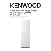 Kenwood KFC55B15 manual cover