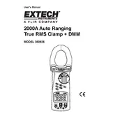 Flir Extech 380926 Clamp Meter manual cover