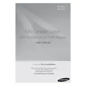 Samsung MX-H630 Home Theater System manual cover