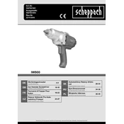 Scheppach IW900 5907001901 Impact Wrench manual cover