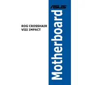 ASUS ROG Crosshair VIII Impact Motherboard manual cover