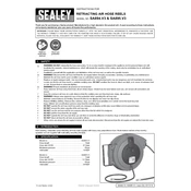 Sealey SA894.V3 Hose Reel manual cover