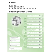 Canon Color imageCLASS MF8380Cdw manual cover