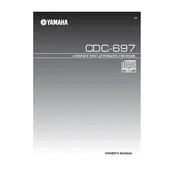 Yamaha CDC-697 Disc Player manual cover