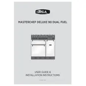 AGA Masterchef Deluxe 90 DF Cooker manual cover