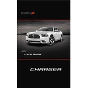 Dodge Charger 2011 Sedan manual cover