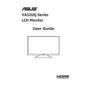 ASUS VA32UQ Monitor manual cover