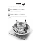 Fagor H57ART Oven manual cover